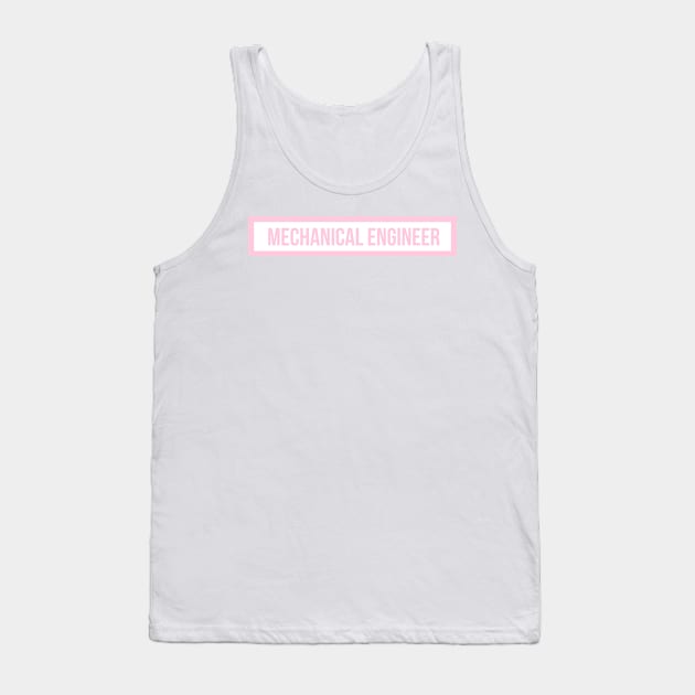 Mechanical Engineer in Pink Tank Top by emilykroll